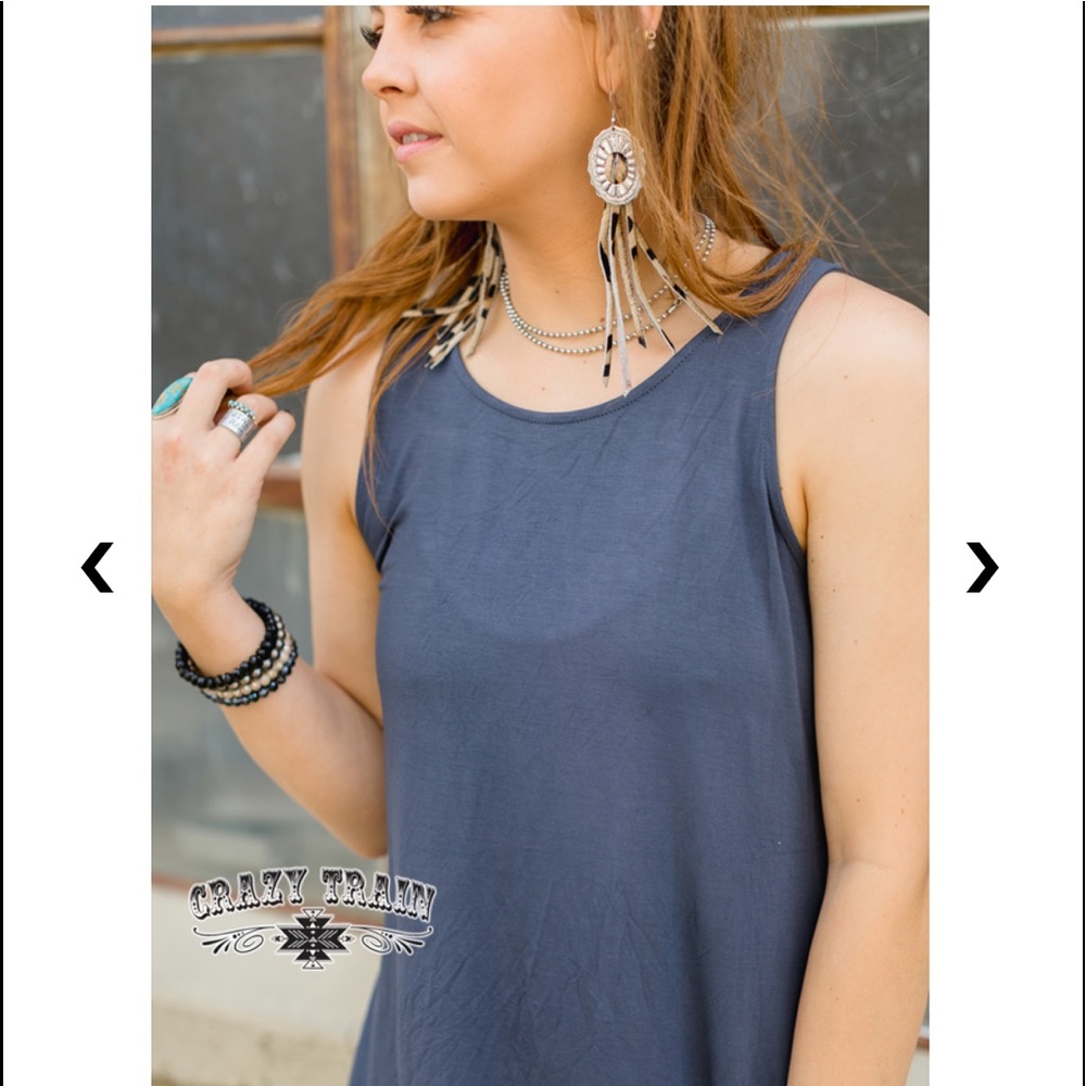 Go With The Flow Navy/Slate by Crazy Train - Picture 3 of 3